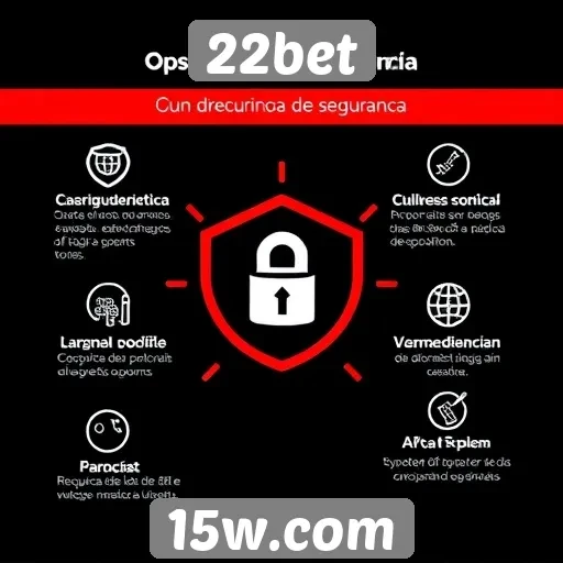 Recursos de segurança no site 22bet